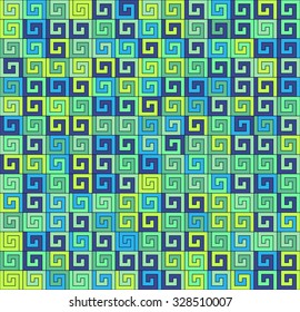 Vector abstract greek seamless pattern