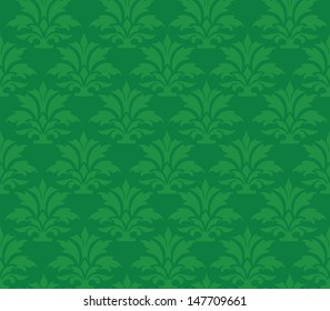 Vector abstract green background