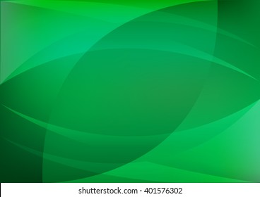 Vector abstract green background