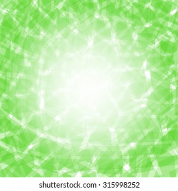 Vector Abstract Green Background. Abstract Elegant Green Pattern