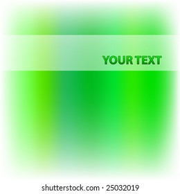 Vector abstract green color background