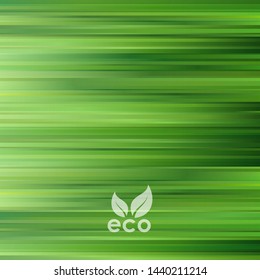 vector abstract green eco backround with stripes