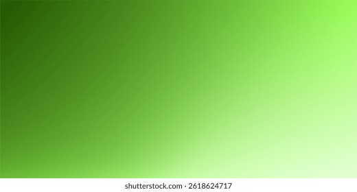 Vetor fundo de gradiente verde abstrato com um efeito de transição de cor suave, adequado para projetos, anúncios, ou como um fundo tranquilo.