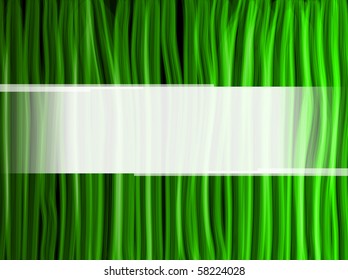 Vector - Abstract Green Lines Background