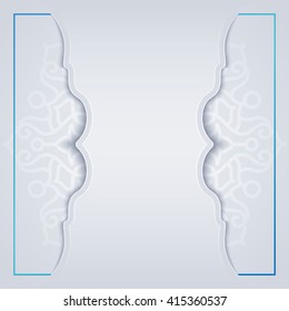 Vector abstract greeting card background