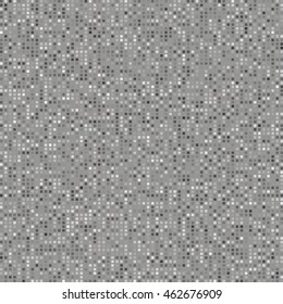 Vector Abstract Grey Creative Pixel Pattern. Technology Background