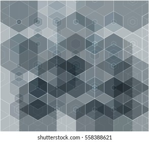 Vector - abstract grey diamond pattern Geometric background. Vector illustration