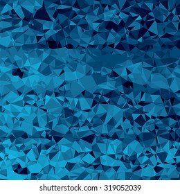 Vector Abstract Grey Polygonal Background. Abstract Polygonal Pattern