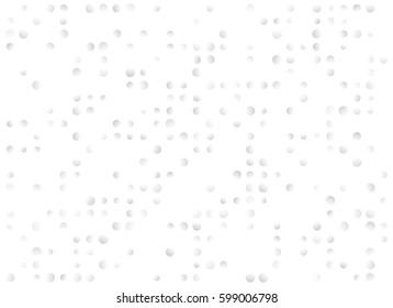 Vector abstract grid texture from grey color dots.
