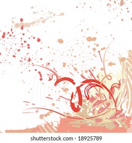 Vector. Abstract Grunge Background