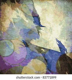 Vector abstract grunge background