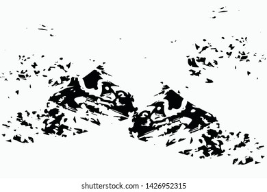 vector abstract grunge background with a classic modern style.