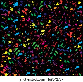 vector abstract grunge background with dots