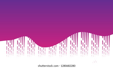 vector abstract of grunge background. gradient color wave. illustration of design concepts, blank space for text