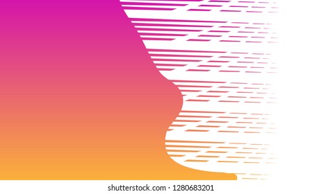 vector abstract of grunge background. gradient color wave. illustration of design concepts, blank space for text