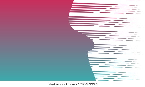 vector abstract of grunge background. gradient color wave. illustration of design concepts, blank space for text
