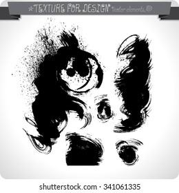 Vector abstract grunge background. Hand texture drawn. Vintage.