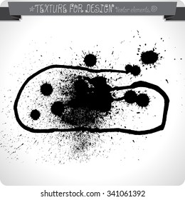 Vector abstract grunge background. Hand texture drawn. Vintage.