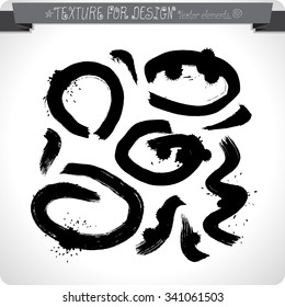 Vector abstract grunge background. Hand texture drawn. Vintage.