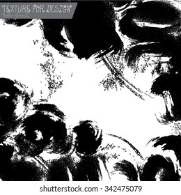 Vector abstract grunge background. Hand texture drawn.