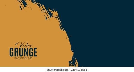 Diseño de fondo de color de lucidez con pincel grunge abstracto vectorial