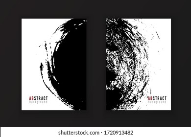 Vector abstract grunge cover book desing.