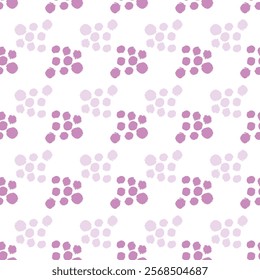 Vector abstract grunge doodles seamless pattern.