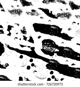 Vector abstract grunge style. Texture black and white vintage