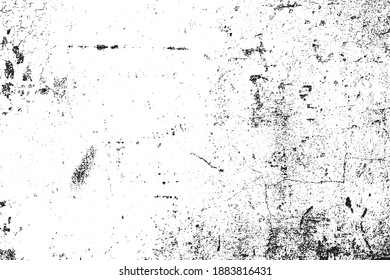 Vector abstract grunge texture .Black and white background.Vintage old wall effect.