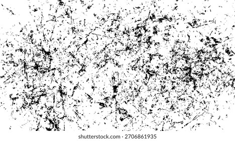 Textura abstracta de Vector grunge con arañazos y líneas angustiadas que se asemejan a un piso de hormigón desgastado. Fondo de superficie rugosa, capa sucia vintage, efecto de cemento agrietado para el diseño