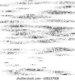 vector abstract halftone