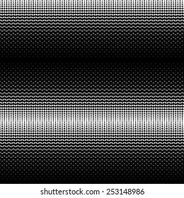 Vector abstract halftone background. Black and white dotted texture