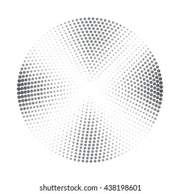 Vector abstract halftone background with dark grey segments.