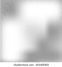 Vector abstract halftone design element. Abstract dotted gradient background. Grunge halftone textured pattern with dots.Pop art dotted template backdrop