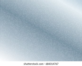 Vector abstract halftone dotted background. Grunge halftone style on silver background. Metal texture. Modern futuristic texture for posters, business cards and other decoration. 