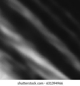 Vector Abstract Halftone High Quality Texture. Dotted 3D Geometric Structure Background