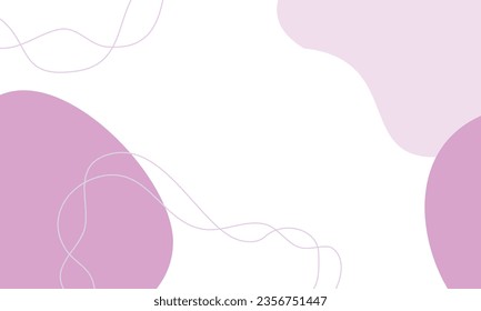Vector abstract hand drawn minimalist background