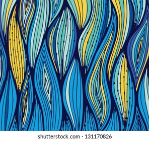 vector abstract hand drawn pattern