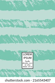 Vector Abstract Hand Drawn Scribble Cover. Minimal Artistic Sketch Poster. Collection of Simple Graphic Doodle Designs for Flyers, Cards, Brochure, Annual Report and other Ideas for Your Business.