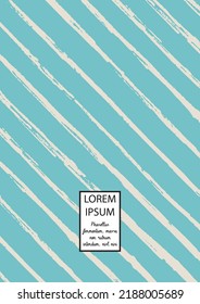 Vector Abstract Hand Drawn Scribble Cover. Minimal Artistic Sketch Poster. Collection of Simple Graphic Doodle Designs for Flyers, Cards, Brochure, Annual Report and other Ideas for Your Business.