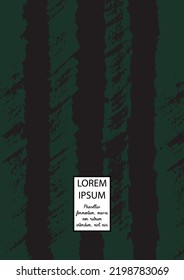 Vector Abstract Hand Drawn Scribble Cover. Minimal Artistic Sketch Poster. Collection of Simple Graphic Doodle Designs for Flyers, Cards, Brochure, Annual Report and other Ideas for Your Business.