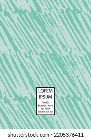 Vector Abstract Hand Drawn Scribble Cover. Minimal Artistic Sketch Poster. Collection of Simple Graphic Doodle Designs for Flyers, Cards, Brochure, Annual Report and other Ideas for Your Business.