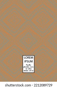 Vector Abstract Hand Drawn Scribble Cover. Minimal Artistic Sketch Poster. Collection of Simple Graphic Doodle Designs for Flyers, Cards, Brochure, Annual Report and other Ideas for Your Business.