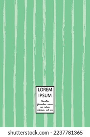 Vector Abstract Hand Drawn Scribble Cover. Minimal Artistic Sketch Poster. Collection of Simple Graphic Doodle Designs for Flyers, Cards, Brochure, Annual Report and other Ideas for Your Business.