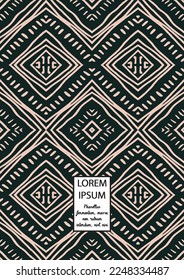 Vector Abstract Hand Drawn Scribble Cover. Minimal Artistic Sketch Poster. Collection of Simple Graphic Doodle Designs for Flyers, Cards, Brochure, Annual Report and other Ideas for Your Business.