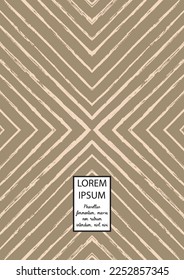 Vector Abstract Hand Drawn Scribble Cover. Minimal Artistic Sketch Poster. Collection of Simple Graphic Doodle Designs for Flyers, Cards, Brochure, Annual Report and other Ideas for Your Business.