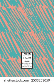 Vector Abstract Hand Drawn Scribble Cover. Minimal Artistic Sketch Poster. Collection of Simple Graphic Doodle Designs for Flyers, Cards, Brochure, Annual Report and other Ideas for Your Business.