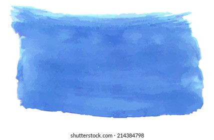 Vector abstract hand drawn watercolor painting background.  Watercolor splash with space for your text.