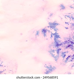 Vektorabstrakter, handgezeichneter Aquarellhintergrund. Alte Papiertextur. Handmalerei Hintergrund.