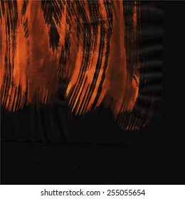 Vector abstract hand drawn watercolor background. Hand painting backdrop. 